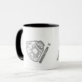 Generation X Apollo 11 Mug Mok (Voorkant links)