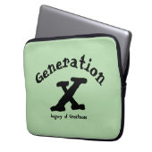 Generation X Elektronicatas Laptop Sleeve (Voorkant Links)