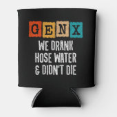 Generation X Gen X Slang Water Gen Xer Funny Gen X Blikjeskoeler (Voorkant)