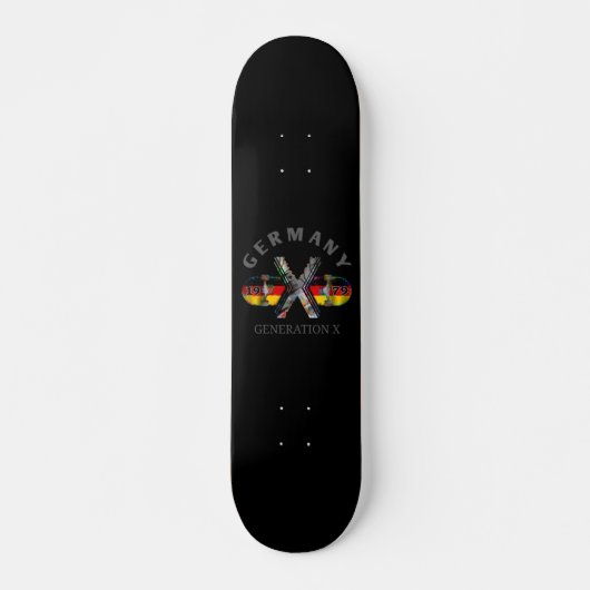 Generation X Germany Skateboard 1979 (Voorkant)