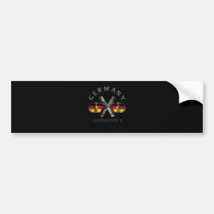 Generation X Germany Skateboard van 1960 Bumpersticker