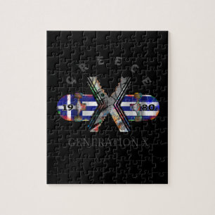 Generation X Greece Skateboard 1980 Legpuzzel