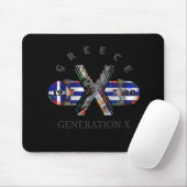 Generation X Greece Skateboard 1980 Muismat (Met muis)