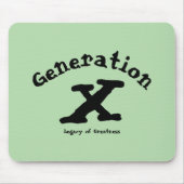 Generation X Mousepad Muismat (Voorkant)
