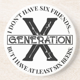Generation X-Onderzetter Zandsteen Onderzetter
