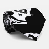 Generation X Patroon Stropdas (Opgerold)