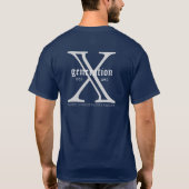 Generation X Personaliseer uw gevestigde jaar T-shirt (Achterkant)