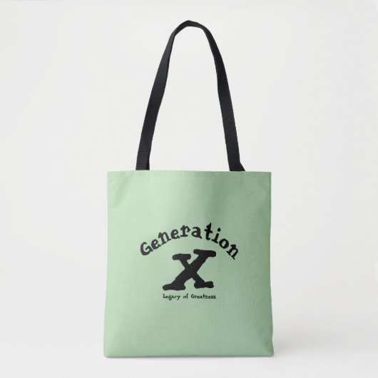 Generation X-Tas Tote Bag (Voorkant)