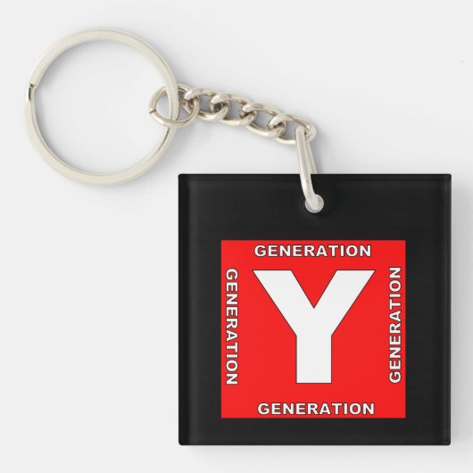 Generation Y Sleutelhanger (Voorkant)