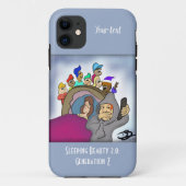Generation-Z Hoesje-Mate iPhone Case (Achterkant)