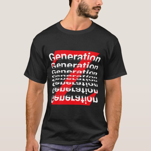 Generation Z T-shirt (Voorkant)