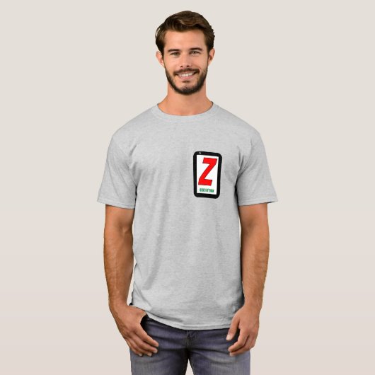 Generation-Z T-shirt logo. (Voorkant volledig)