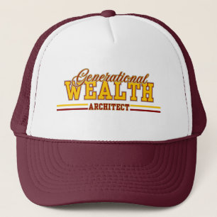 Generational Wealth Architect™ gekroonde nalatensc Trucker Pet