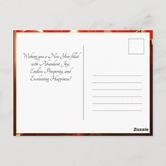 Generations of Joy: Het nieuwjaarsverhaal van een Briefkaart (Achterkant)