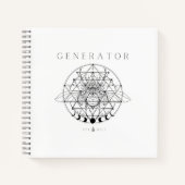 Generator Human Design Type Notitieboek (Voorkant)