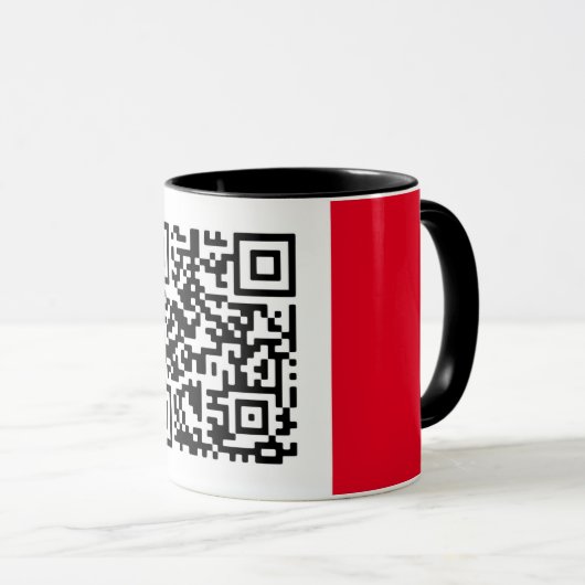 Genereer perfecte QR code naar de website fungfung Mok (Voorkant rechts)