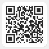 Genereer QR-code - 20 eenvoudige stickers (Voorkant)