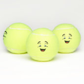 Generic Branded Happy Face Tennisballen (Multi)