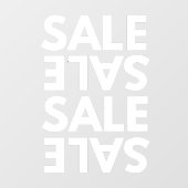 Generic Business Shop Eenvoudige voorverkoop Raamsticker (Vel)