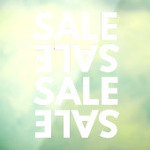 Generic Business Shop Eenvoudige voorverkoop Raamsticker (Vel 3)