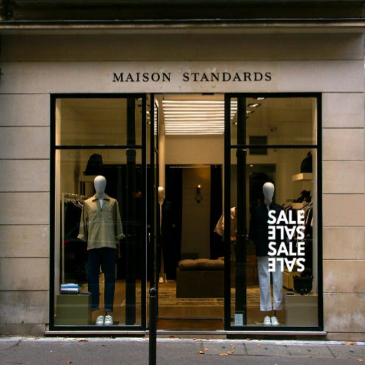 Generic Business Shop Eenvoudige voorverkoop Raamsticker