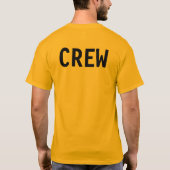 Generiek "CREW"-Shirt T-shirt (Achterkant)