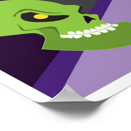 Generiek Halloween party poster (Hoek)