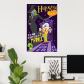 Generiek Halloween party poster (Thuiskantoor)