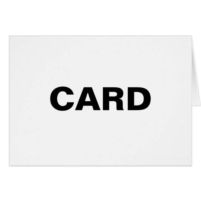 Generiek objectlabel (Voorkant Horizontaal)