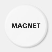 Generiek objectlabel magneet (Voorkant)