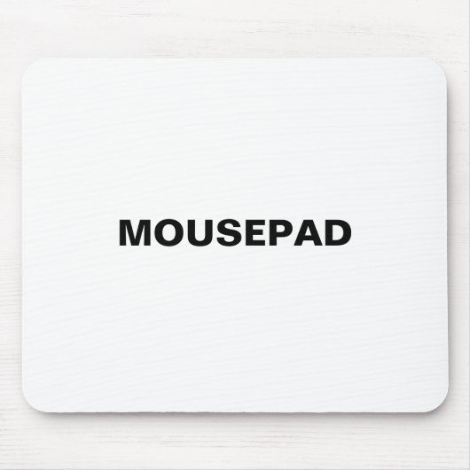 Generiek objectlabel muismat (Voorkant)