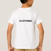 Generiek objectlabel t-shirt (Achterkant)