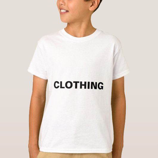 Generiek objectlabel t-shirt (Voorkant)