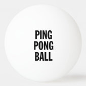 Generiek Ping Ball (Voorkant)