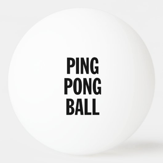 Generiek Ping Ball (Voorkant)
