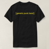 Generiek Punk 1 T-shirt (Design voorkant)