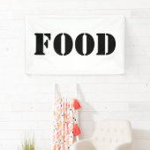 Generiek verbod op levering van voedsel en Drink - Spandoek (Insitu)