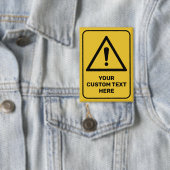 generiek waarschuwingsdriehoekssignaal button (Insitu)