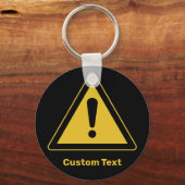 generiek waarschuwingsdriehoekssignaal sleutelhanger (Voorkant)