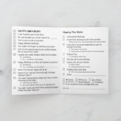 generiek Wenskaart van de verjaardag Kaart (Binnen)