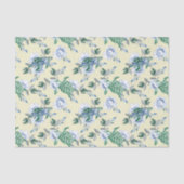 Generiek Zee turfpapier in geel Tissuepapier (Voorkant)