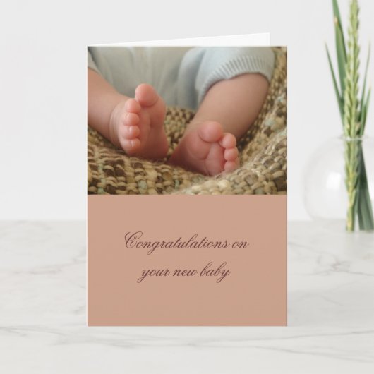 Generieke Baby Kaart (Voorkant)