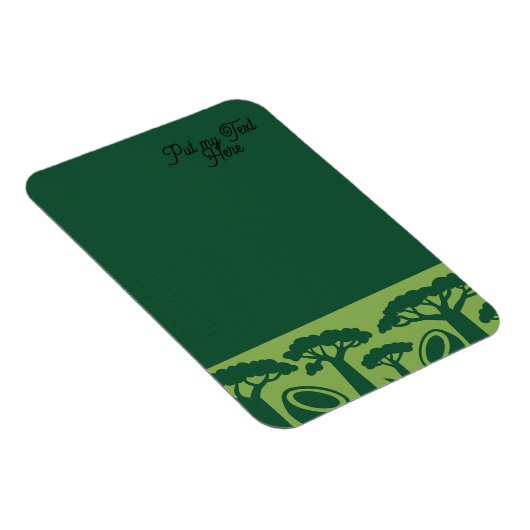 Generieke baobab kokosnoot magneet (Rechterzijde)