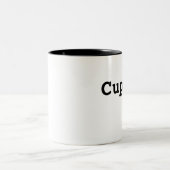 Generieke beker<T> Tweekleurige Koffiemok (Center)