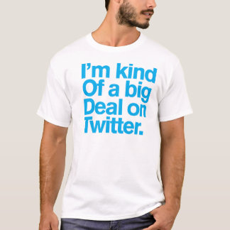 Generieke Comedy™ / Big Deal op Twitter T-shirt