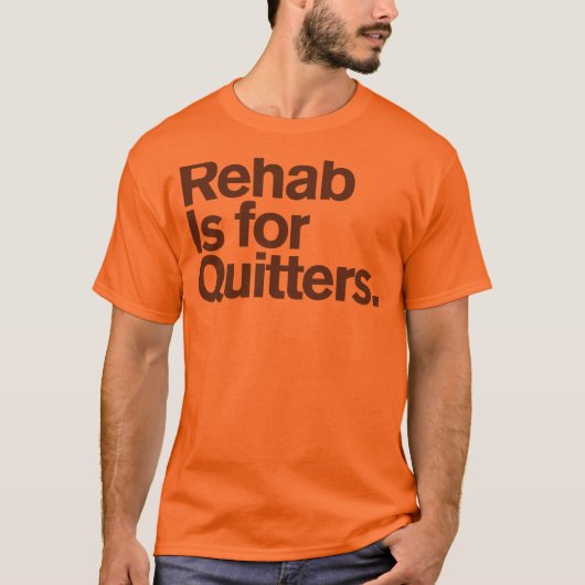 Generieke Comedy™ / Rehab is bedoeld voor spooktoe T-shirt (Voorkant)