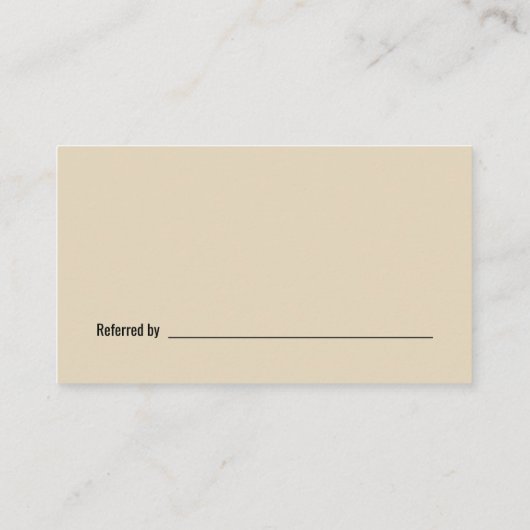 Generieke Doctor Kantoor Appointkaarten Afsprakenkaartje (Achterkant)