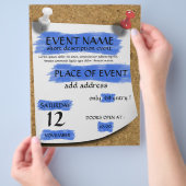 Generieke gebeurtenisflyer flyer (Hand)