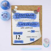 Generieke gebeurtenisflyer flyer (Enkel)