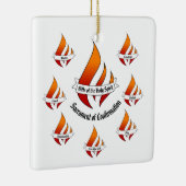 Generieke geschenken van de Heilige Geest bevestig Keramisch Ornament (Rechts)